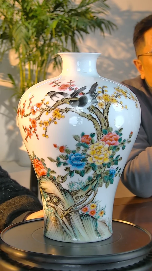 【闪购商品】瓶E30【人间瓷画】《熊龙生》