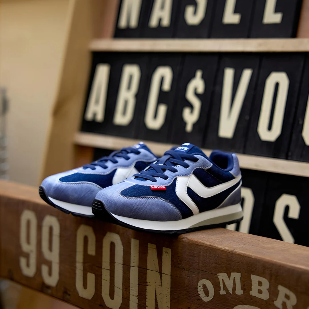 Levi's李维斯男女童阿甘鞋25春新款大童运动鞋LVN-003