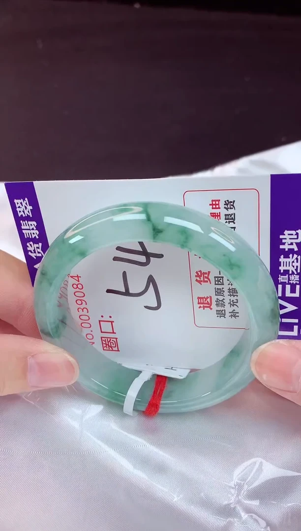 未镶嵌手镯翡翠54（48小时鉴赏期 ）