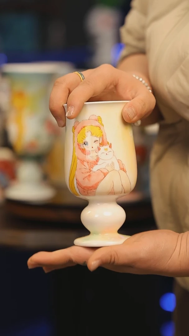 【闪购商品】摆件景德镇釉下彩绘设计师款式陶瓷