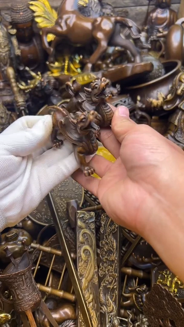 精美铜器，点击下单