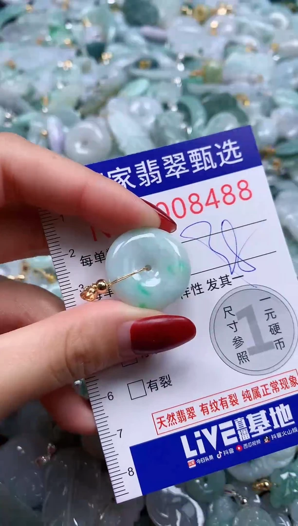 颈饰未镶嵌翡翠8488