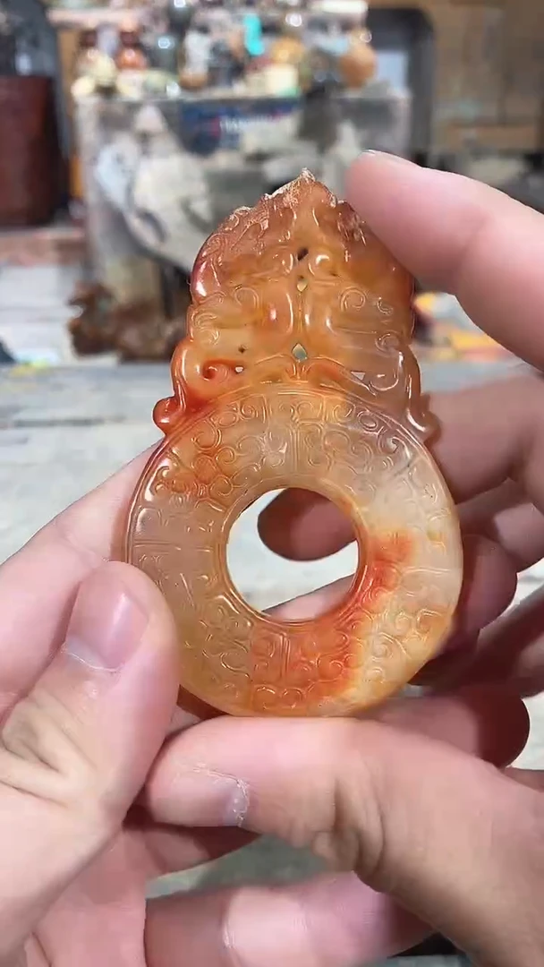 吊坠白玉菩提57765