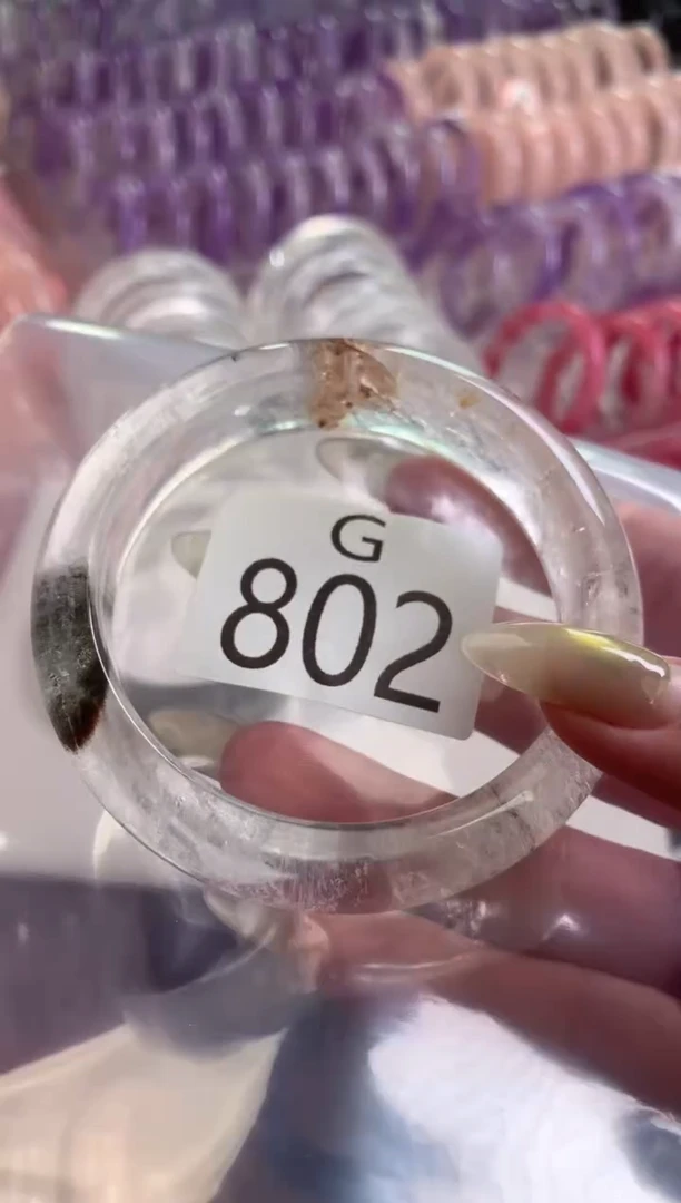 未镶嵌珠宝半成品水晶小*802-58