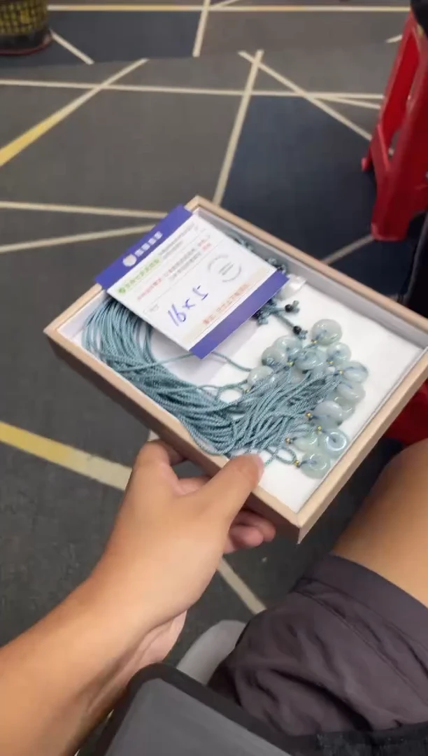 未镶嵌挂件翡翠小平安扣多样性发其一CP配绳2