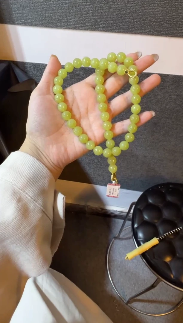 未镶嵌手串和田玉若羌黄口妈妈链（产地直发）