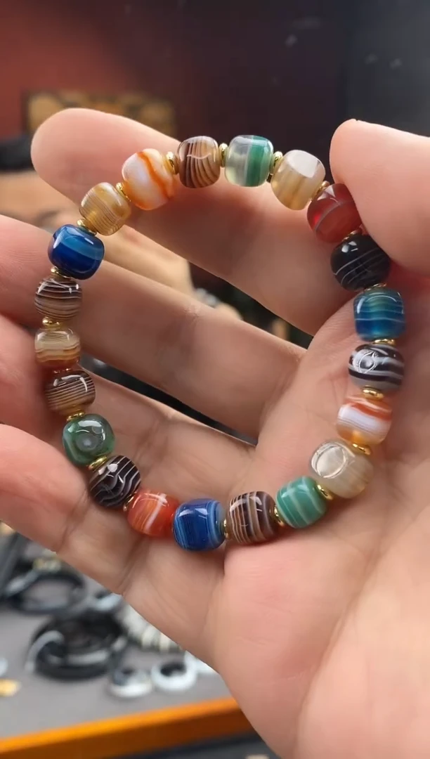 未镶嵌颈饰玛瑙/玉髓（覆膜）-7013 -188 多样性发其一