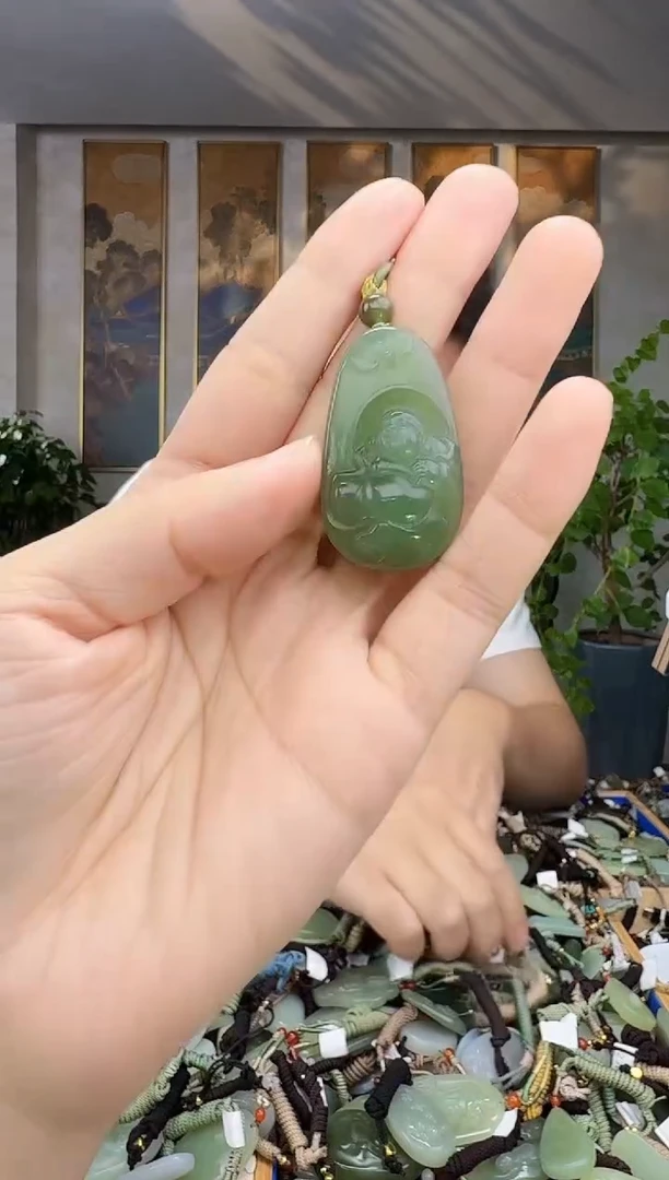 未镶嵌和田玉挂件拍一发一
