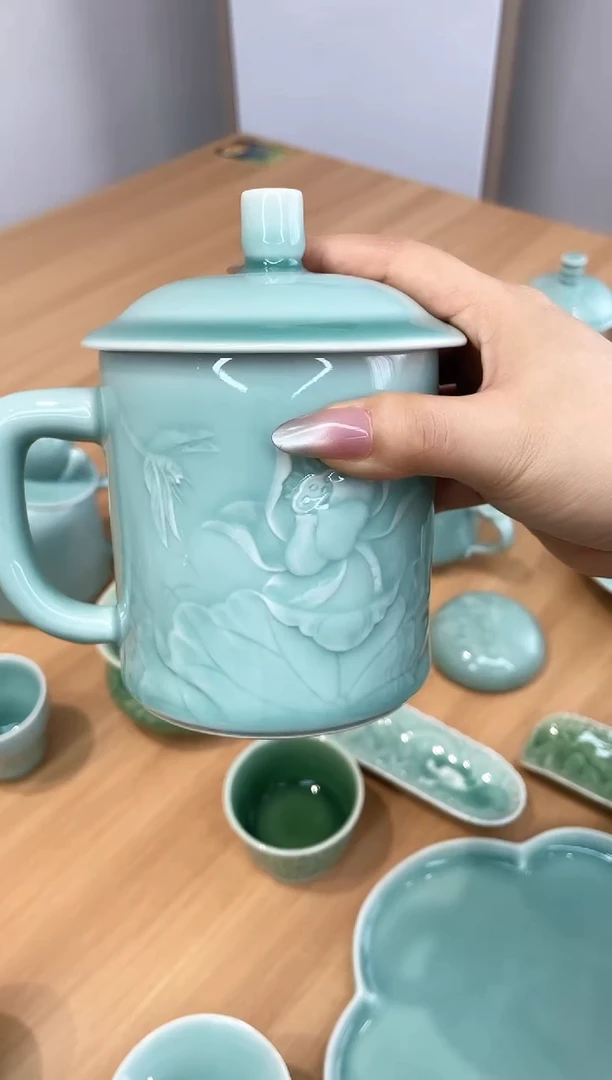 特价福利 微瑕 慧仙青瓷