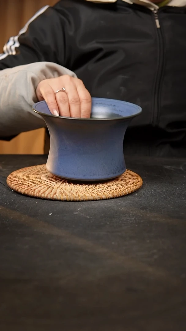 【闪购商品】瓷片泥泥手工花盆