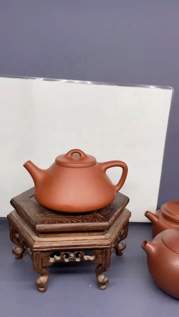 【闪购商品】紫砂茶壶降坡 子冶石瓢