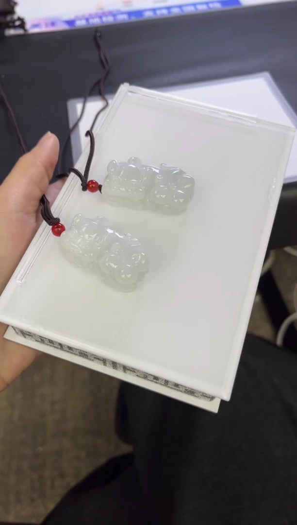 【闪购商品】翡翠颈饰未镶嵌B45 多样性发一件/配绳子