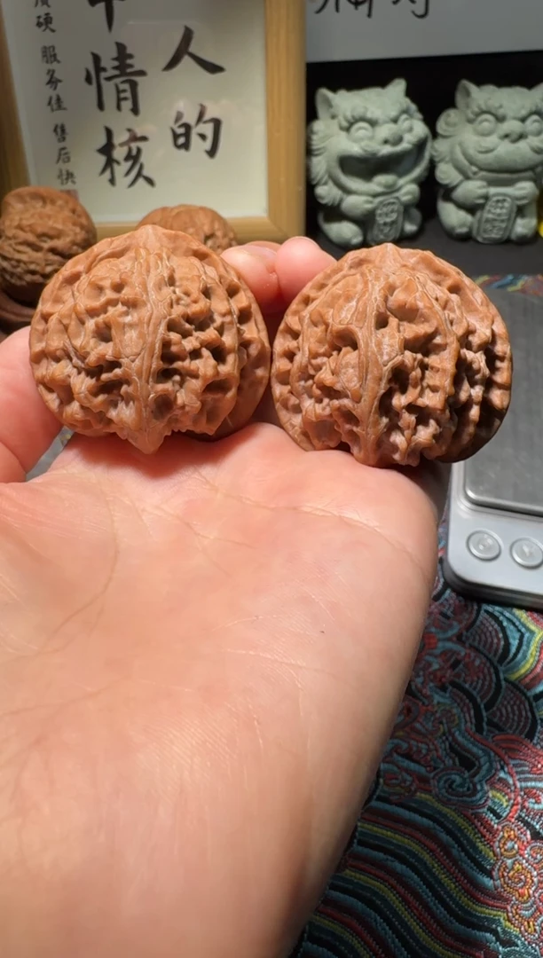把件文玩核桃40苹果园