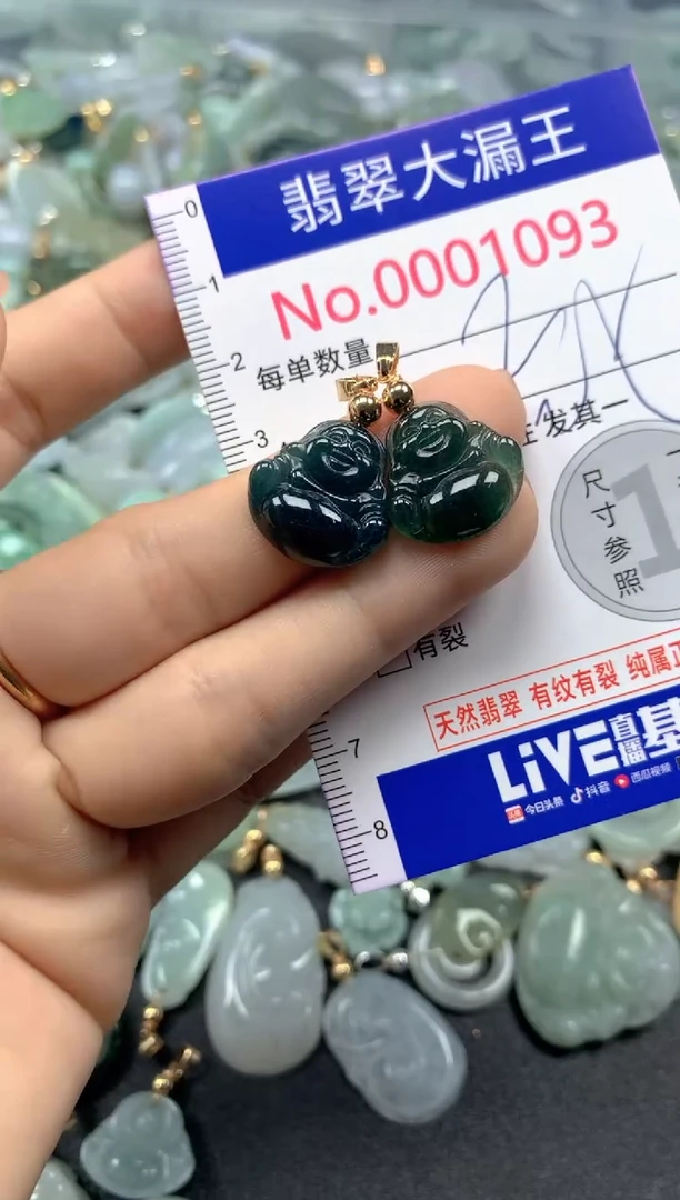 颈饰未镶嵌翡翠1093