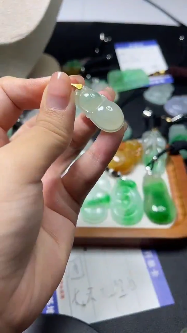 颈饰未镶嵌翡翠所见即所得 一图一物