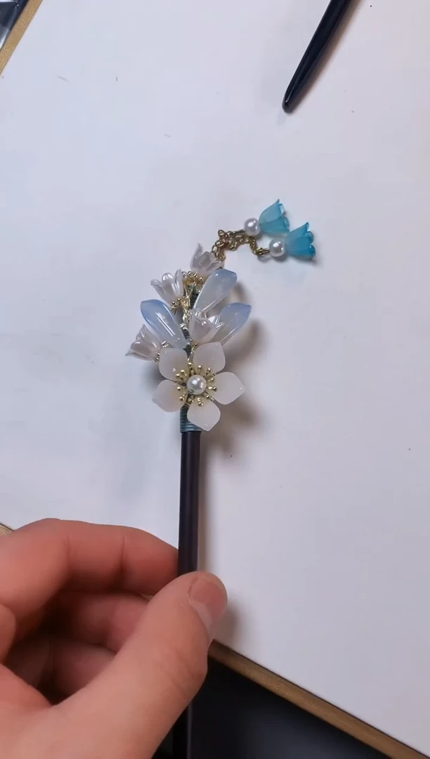 【闪购商品】乌木类其他风铃流苏乌木发簪