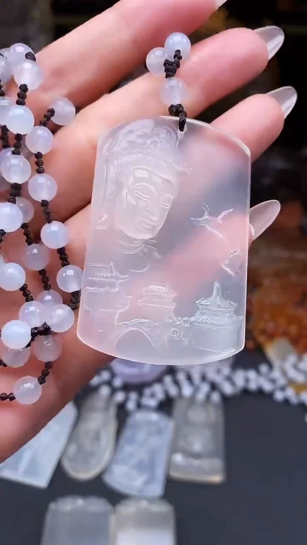 玛瑙/玉髓颈饰未镶嵌梦*dd