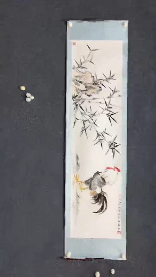 国画9.12-展厅-六尺对开-14-不带国检证书