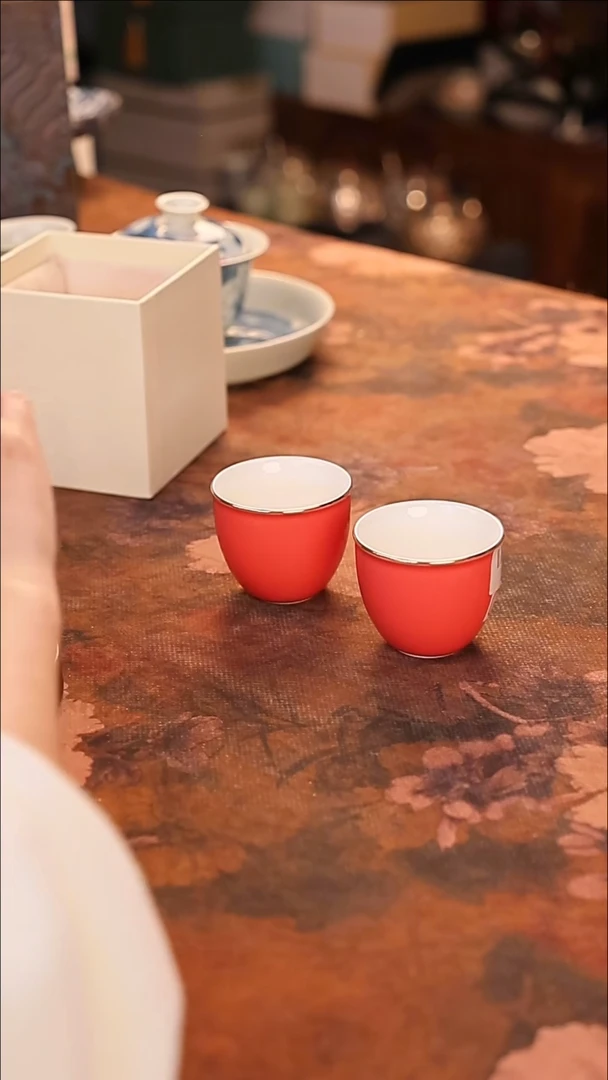 【闪购商品】陶瓷茶具（无礼盒无茶盘）@@Q830
