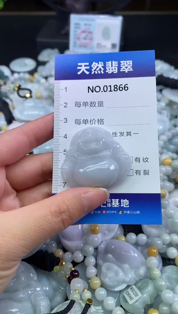 颈饰未镶嵌翡翠天然缅甸翡翠1866