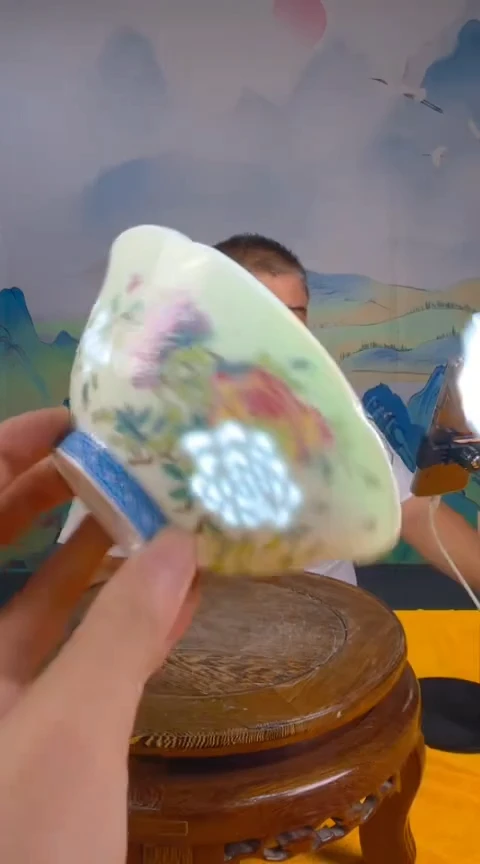 摆件景德镇陶瓷青花摆件77