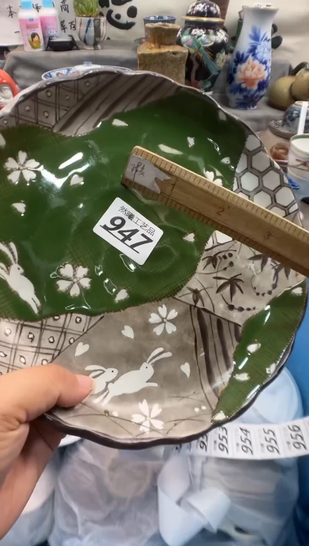 瓷片白*木947