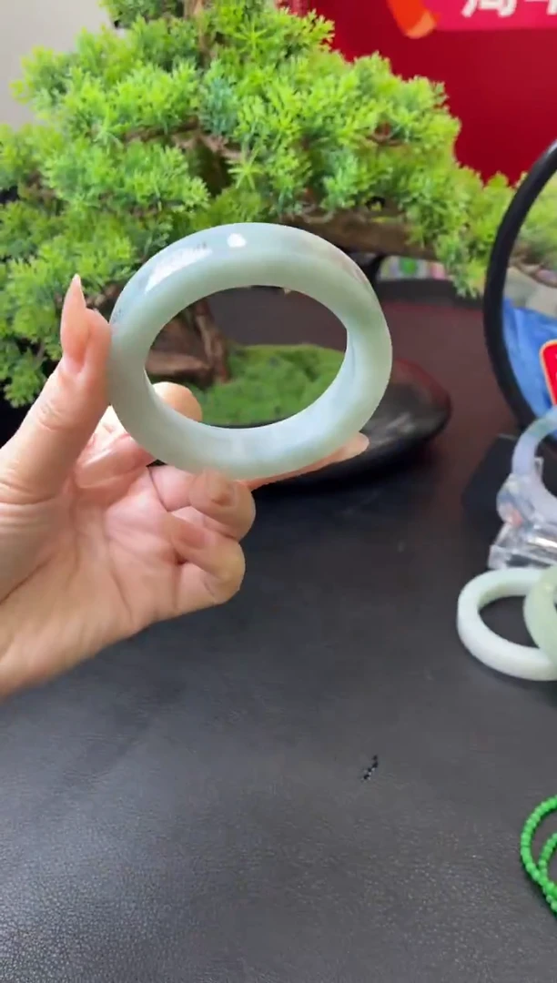 未镶嵌手镯定制翡翠定制手镯 56-59