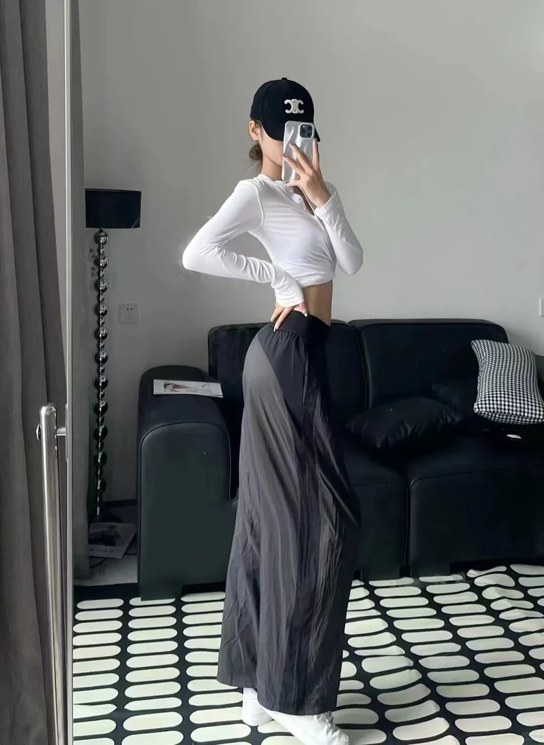 SWIFT SPEED夏季薄款网球阔腿裤显瘦运动长裤