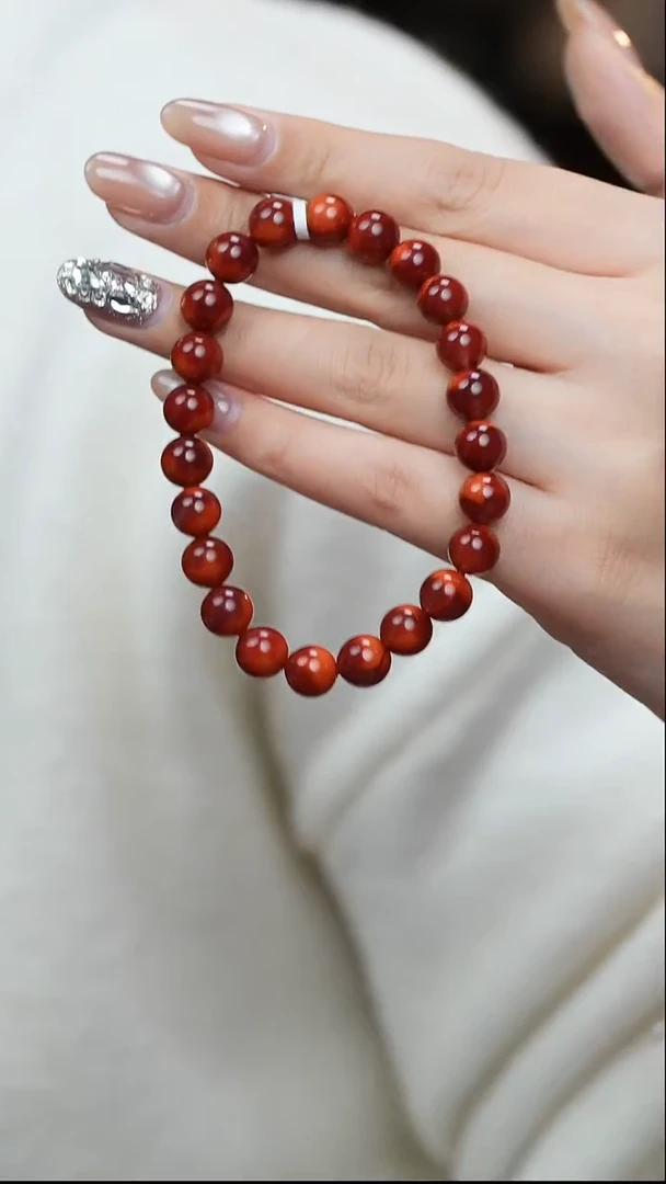 未镶嵌手串南红玛瑙S-163