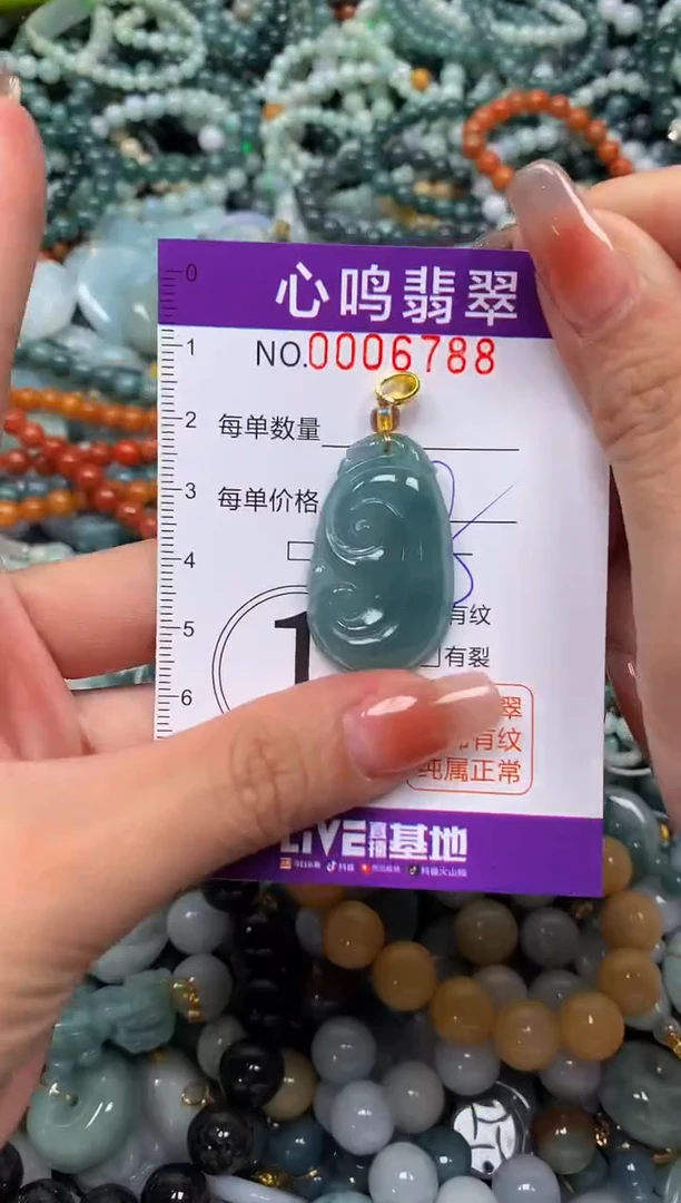 颈饰未镶嵌翡翠闪购006788