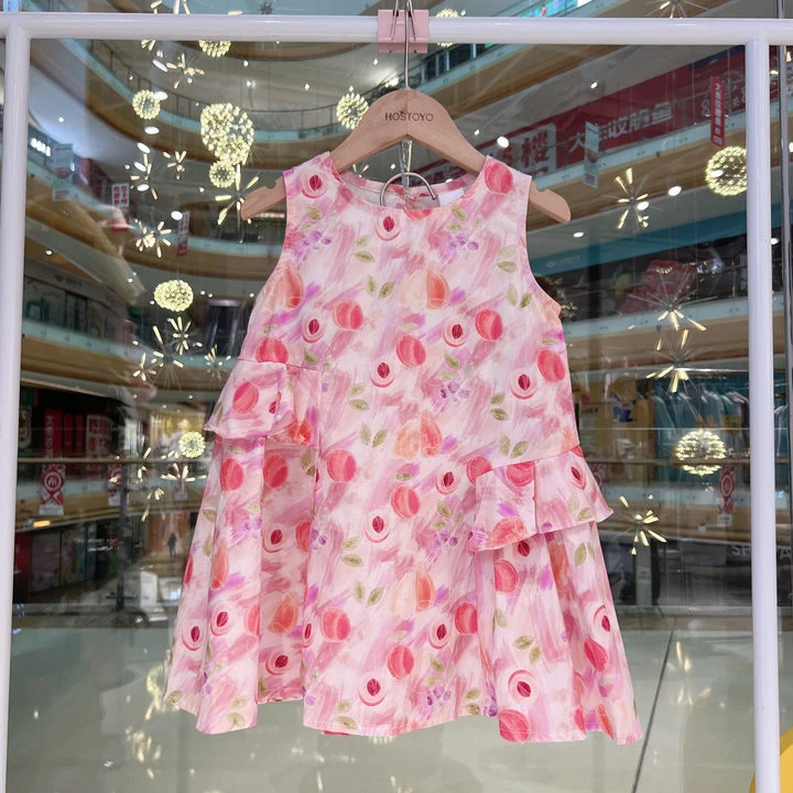 【皇室童缘】2025夏季新款女童甜美连衣裙17630470007