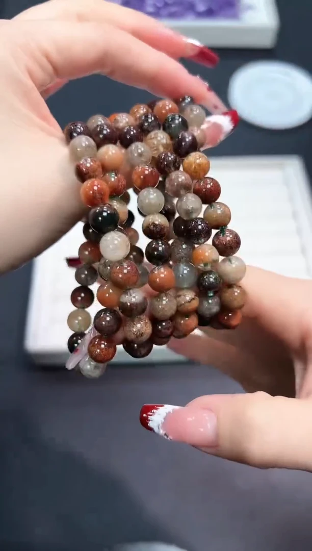 【闪购商品】水晶手串未镶嵌67G多样性发其一/1条默认微瑕