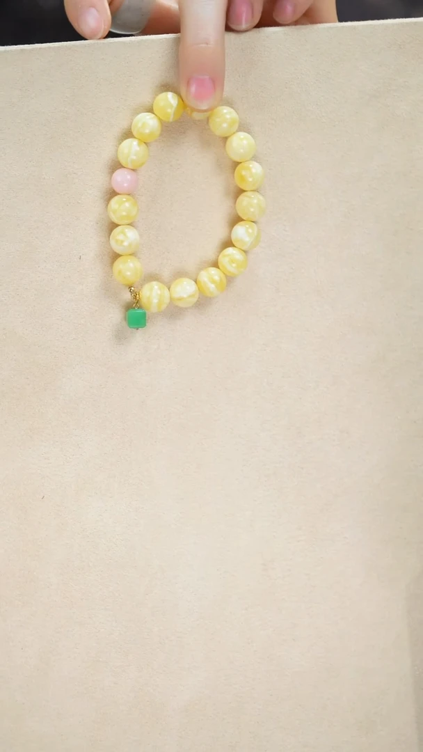 手串蜜蜡未镶嵌天然蜜蜡圆珠手串