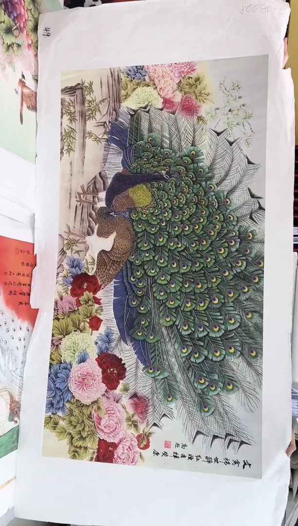 国画九霄甄选国画作品zhb029