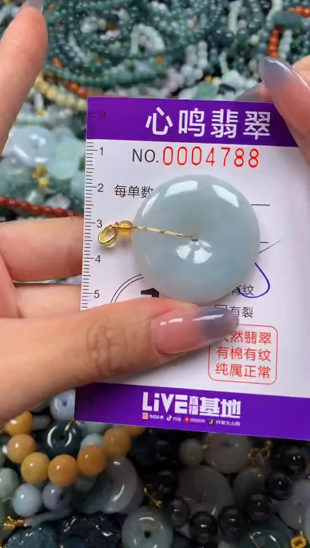 颈饰未镶嵌翡翠闪购004788