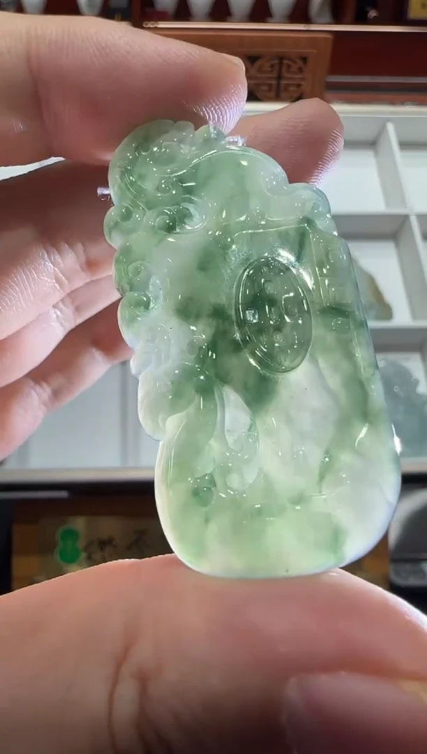 未镶嵌挂件翡翠A货翡翠多样性孤品