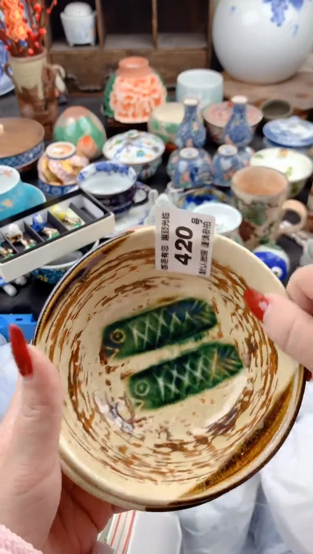 【闪购商品】瓷片420号九姑娘工艺品瓷器