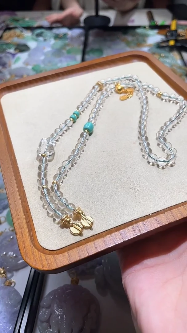 【闪购商品】水晶颈饰未镶嵌项链