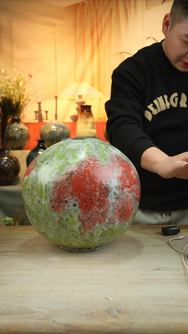 高30口10陶瓷花瓶花器