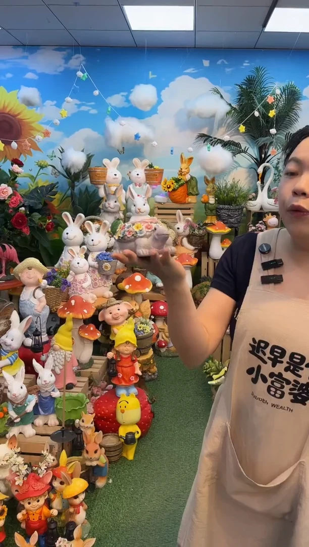 花园庭院户外摆件&00&