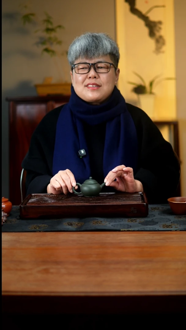 【闪购商品】紫砂茶壶100cc黄龙山原矿绿泥水平4