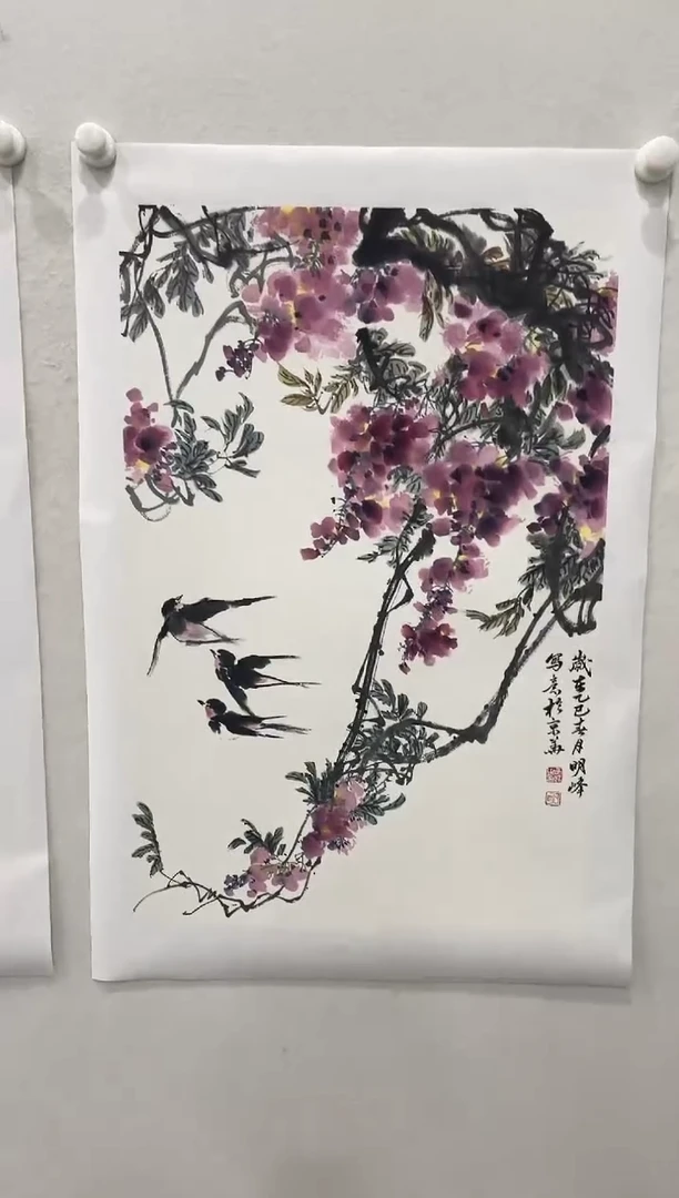 国画明老师国画作品