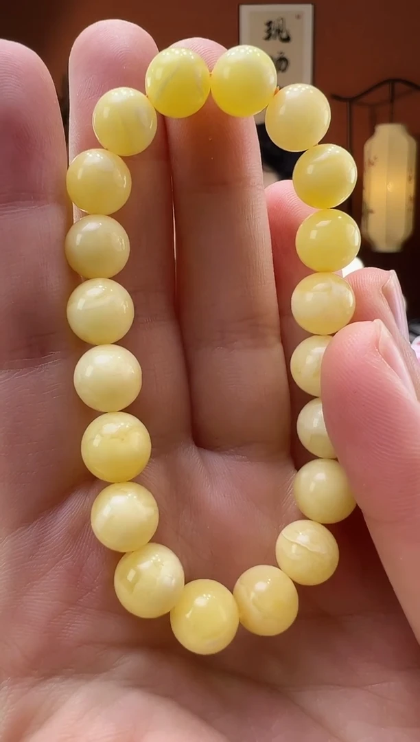 【闪购商品】蜜蜡手串未镶嵌蜜蜡9mm+