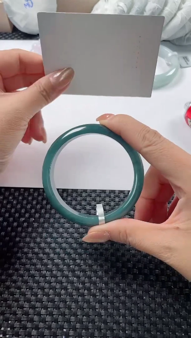 未镶嵌手镯翡翠基地发货H9785 57+