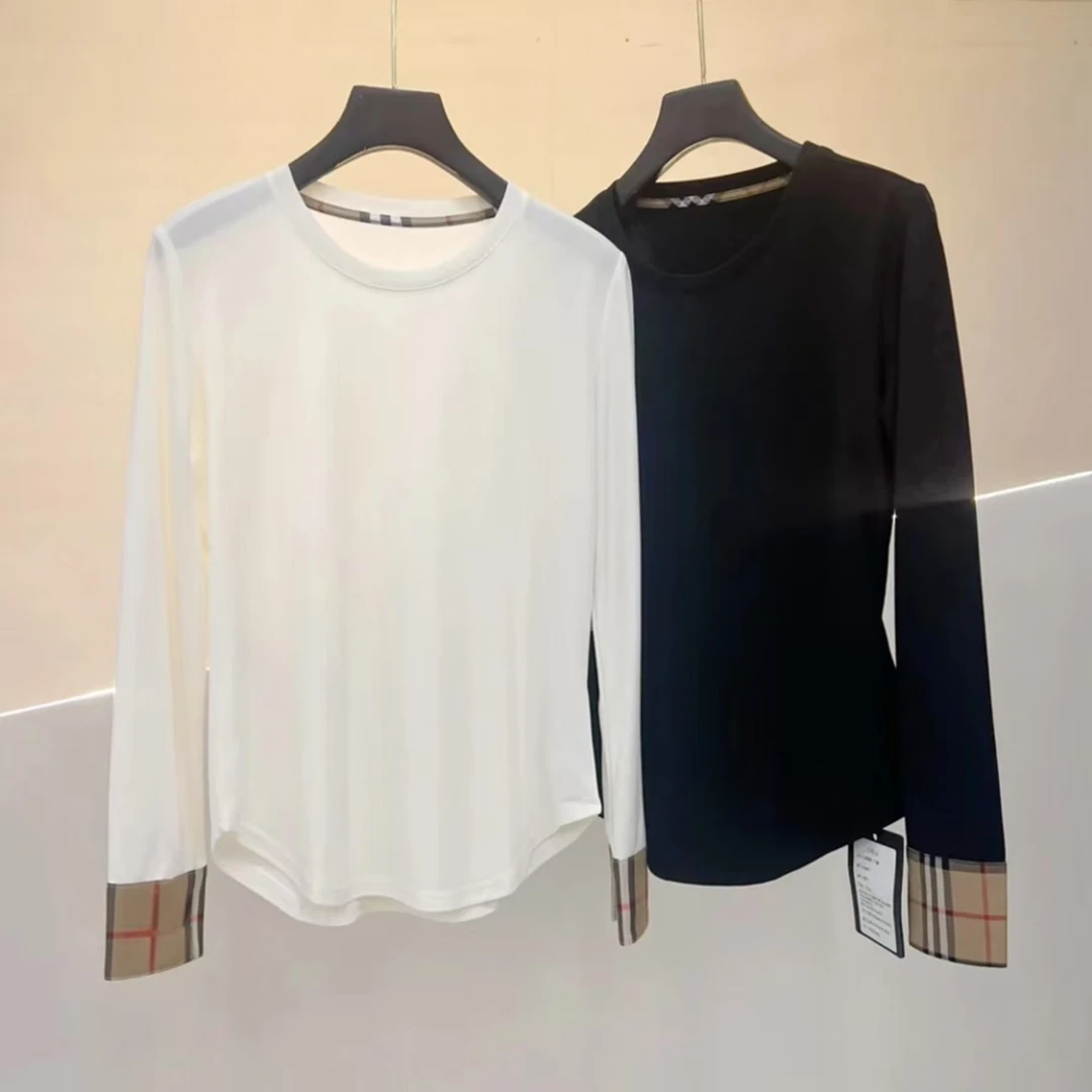 【格子】闭店清仓宽松长袖T恤