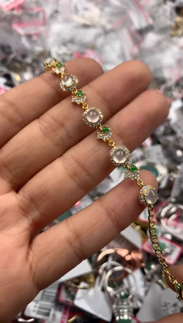 银S925镶嵌戒指翡翠2222-----8