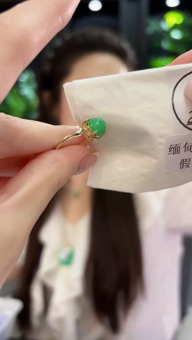 未镶嵌戒指翡翠 缅料A货/支持复检/一件