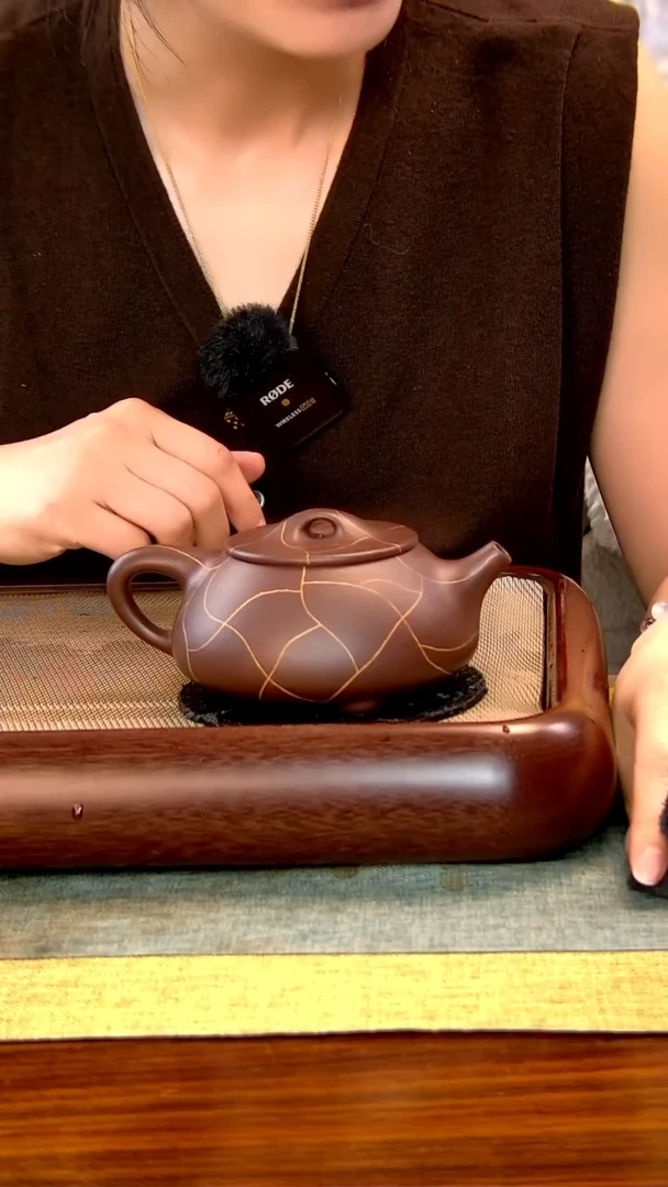 茶壶紫砂徐记福康 原矿紫砂 13