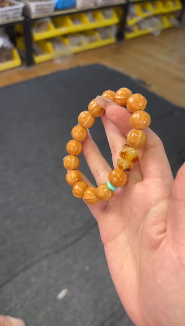 【闪购商品】菩提根/象牙果吊坠12mm猴头鲨鱼背小熊单圈