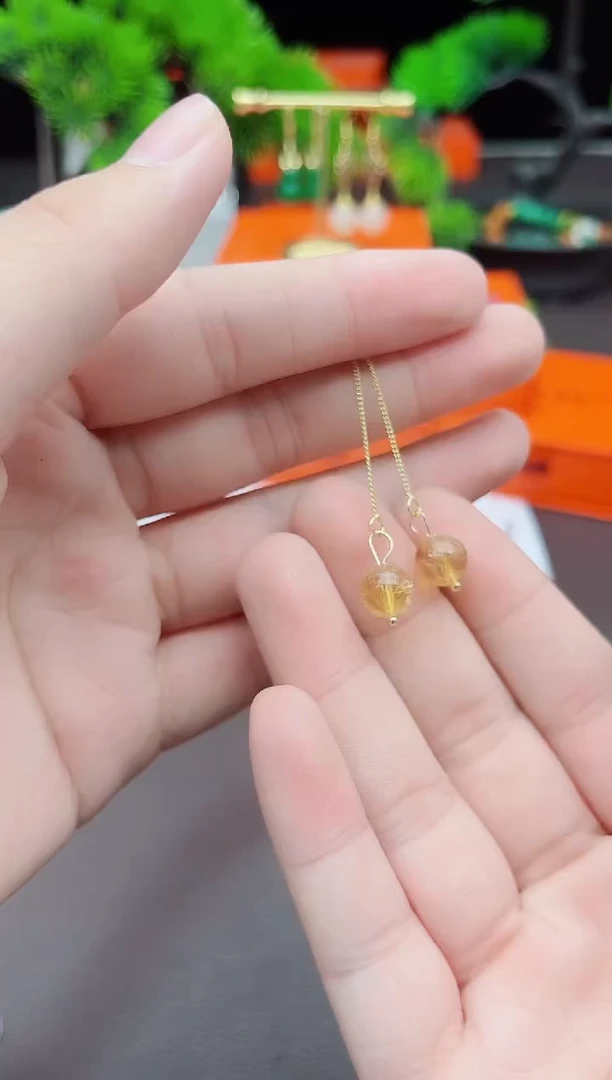 【闪购商品】玛瑙/玉髓耳钉银S925镶嵌324000